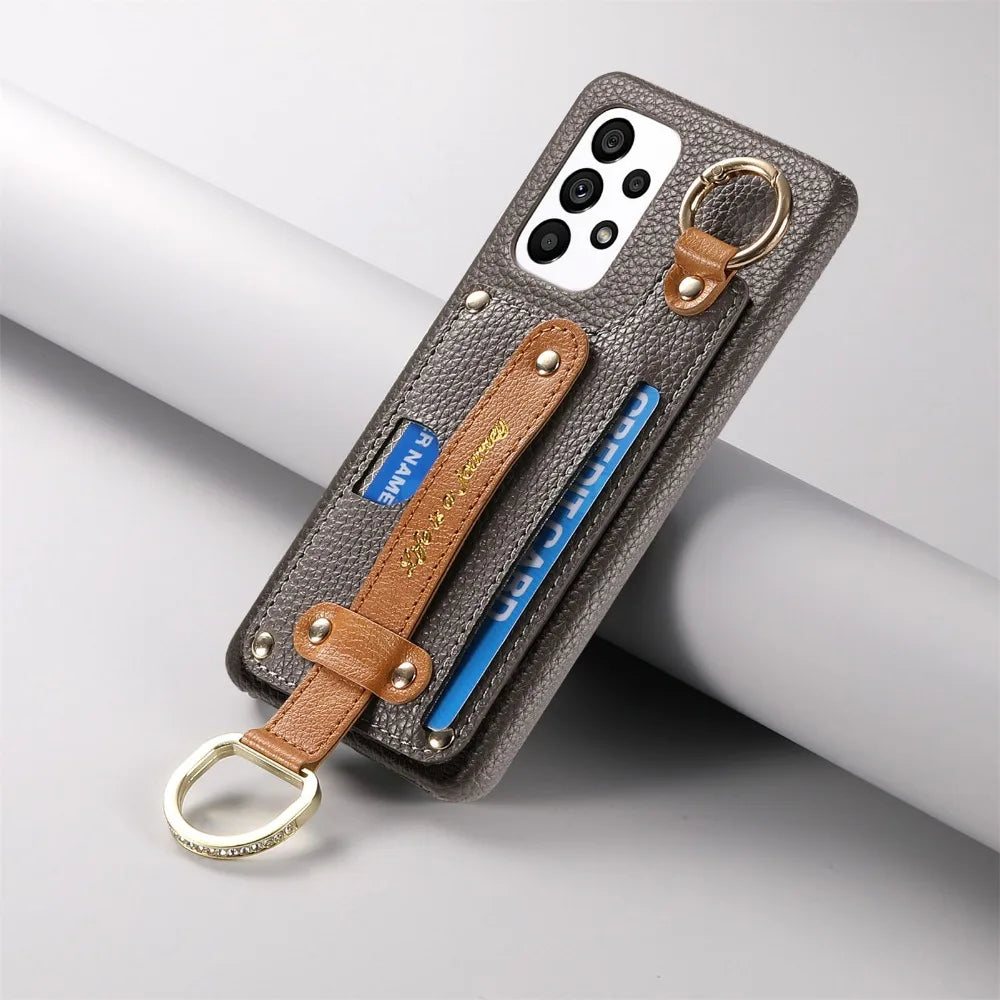 Wrist Strap Phone Case For Samsung