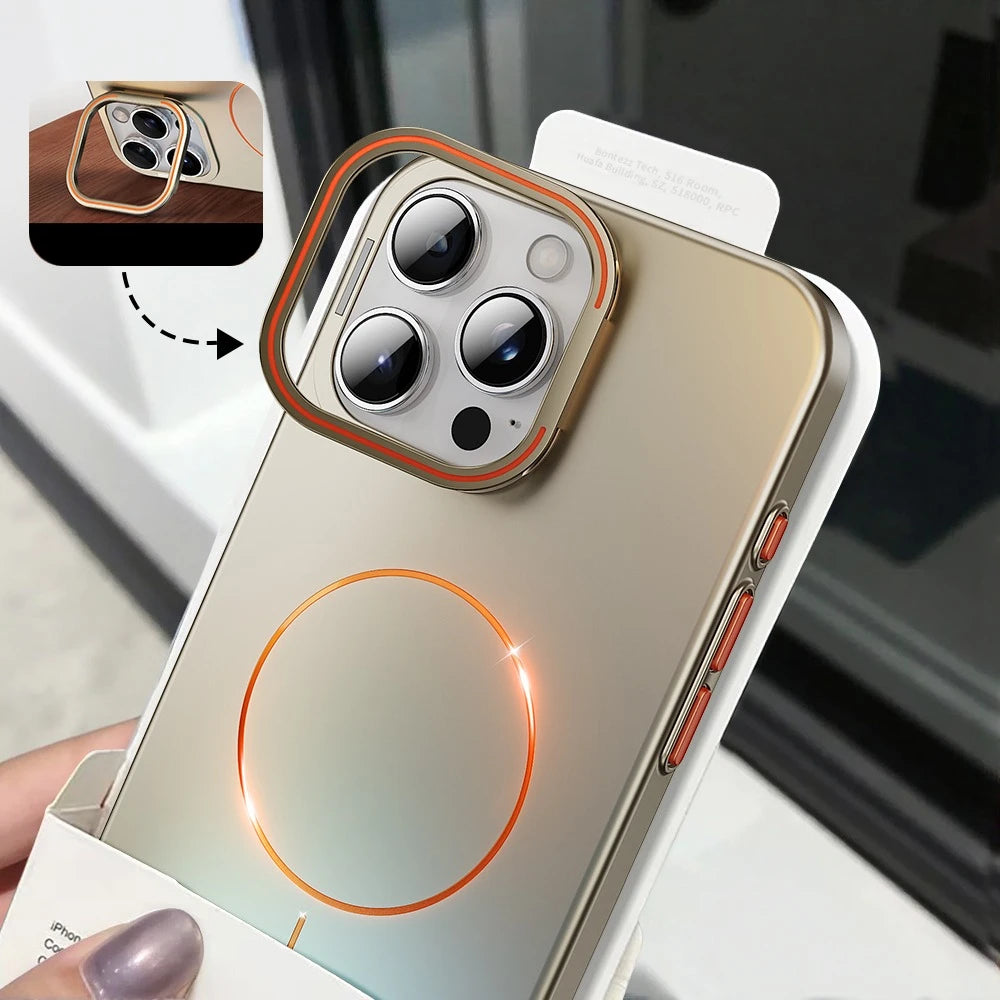 Camera Bracket PC Hard Case for iPhone