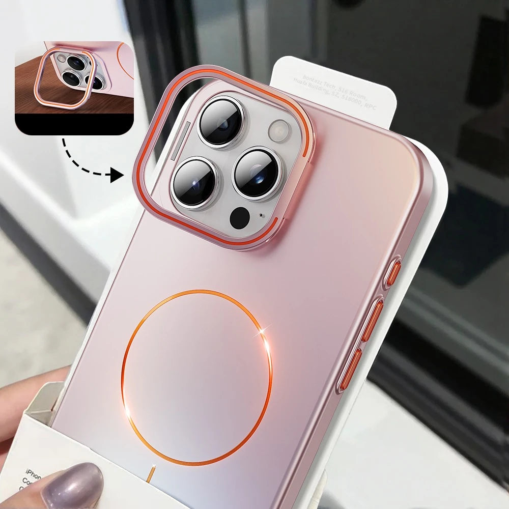 Camera Bracket PC Hard Case for iPhone