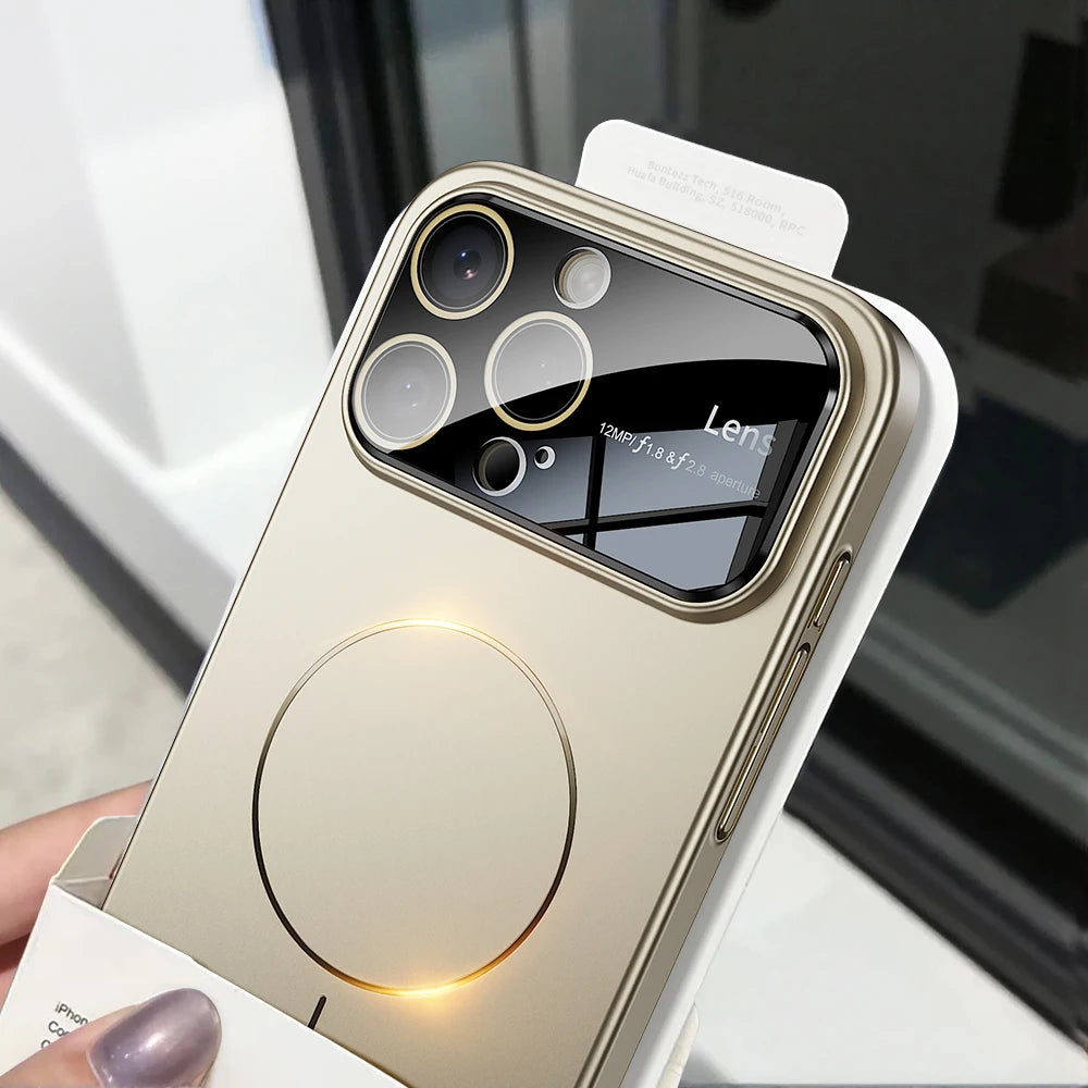 Large Window PC Hard Case for iPhone