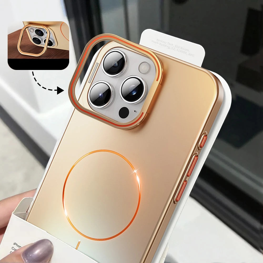 Camera Bracket PC Hard Case for iPhone