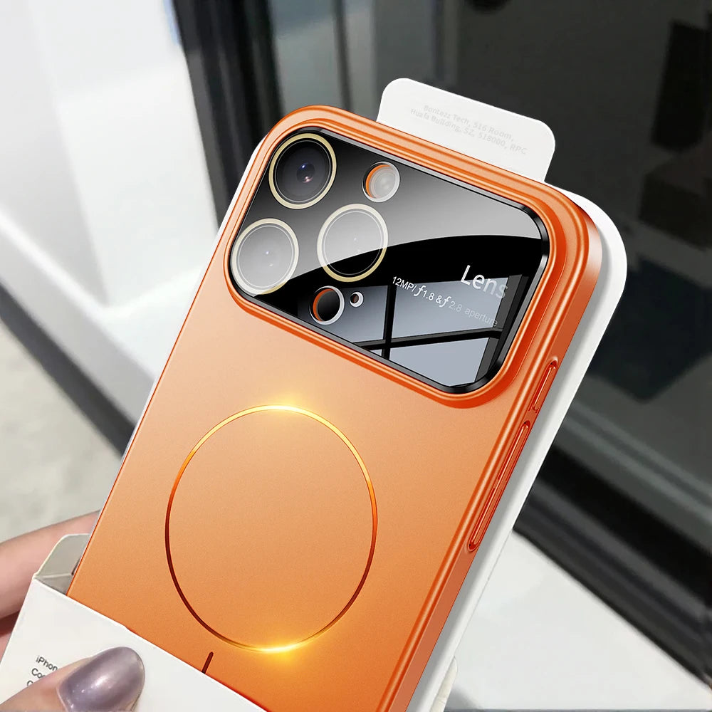 Large Window PC Hard Case for iPhone