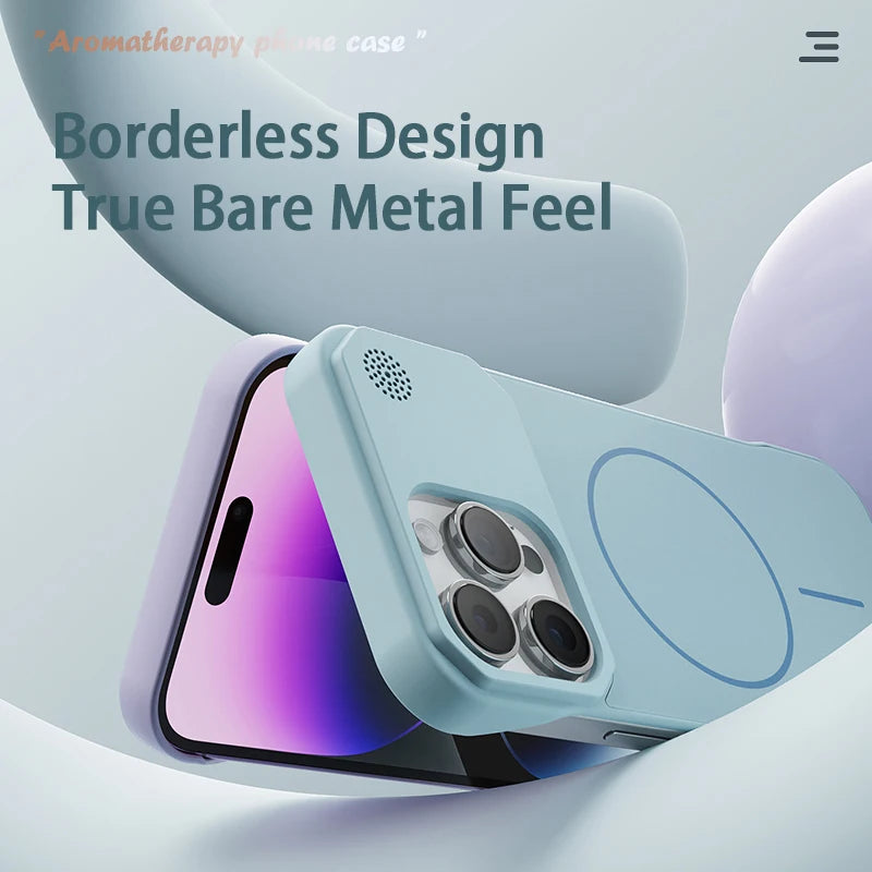 Matte Frameless Aromatherapy Case For iPhone
