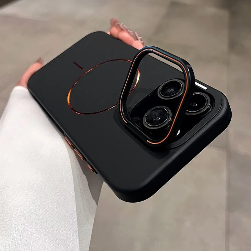 Camera Bracket PC Hard Case for iPhone