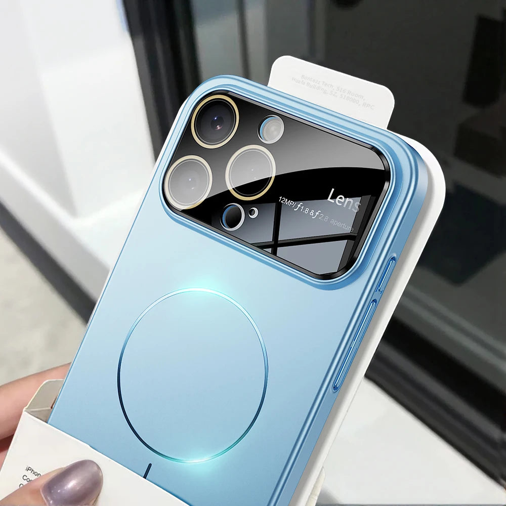Large Window PC Hard Case for iPhone