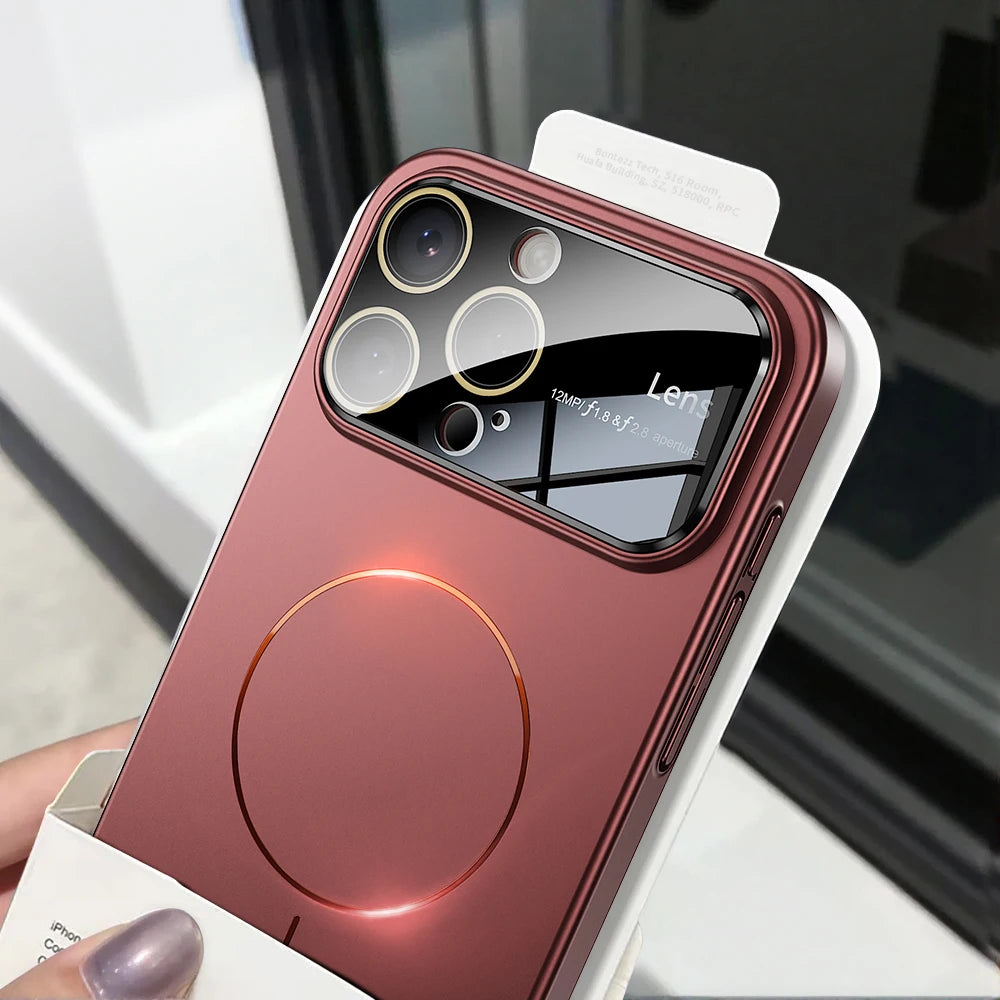 Large Window PC Hard Case for iPhone