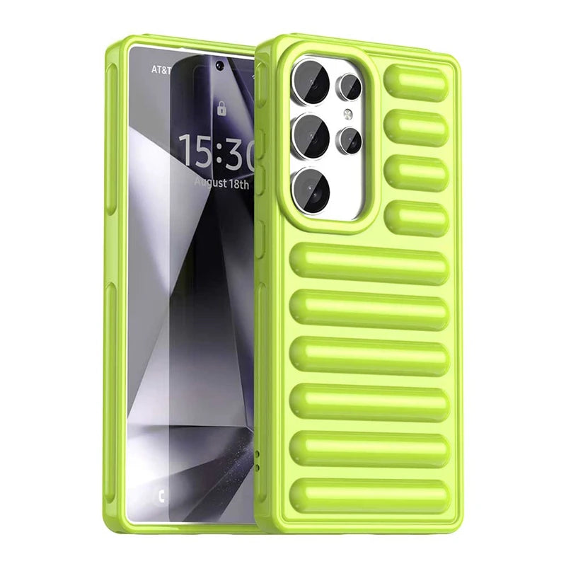 3D Air Cushion Capsule Soft Case For Samsung