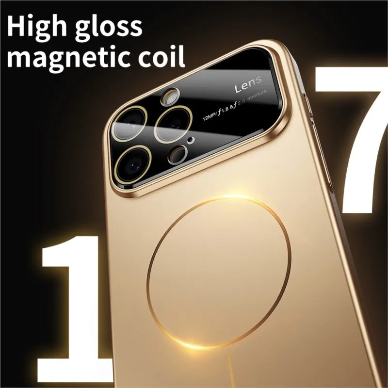 Large Window PC Hard Case for iPhone