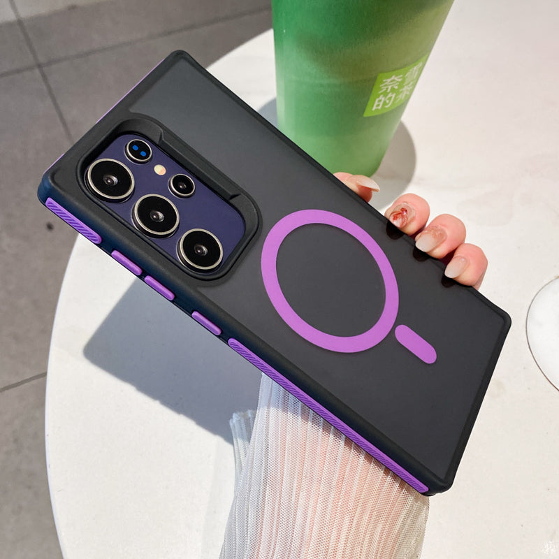 Frame Colorful Matte Translucent Case for Samsung