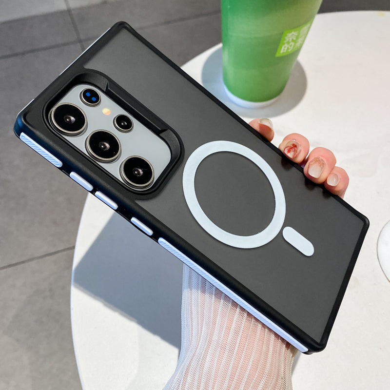 Frame Colorful Matte Translucent Case for Samsung