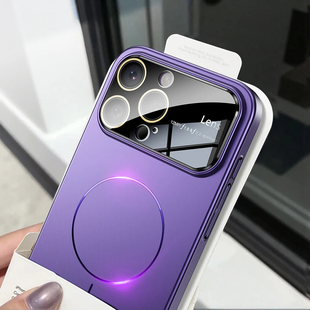Large Window PC Hard Case for iPhone