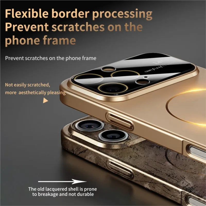 Large Window PC Hard Case for iPhone