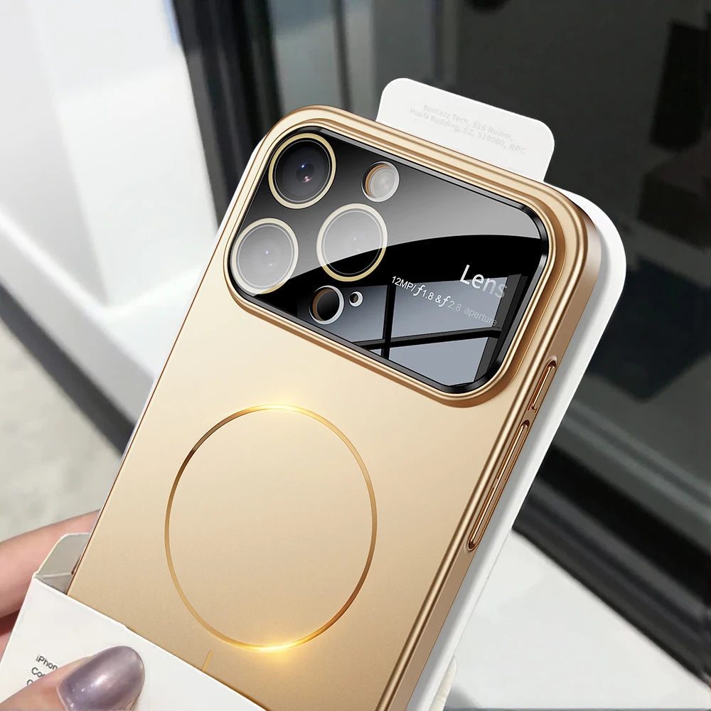 Large Window PC Hard Case for iPhone
