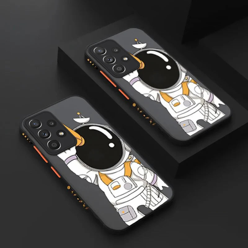 Astronaut Acrylic Matte Case For Samsung Galaxy
