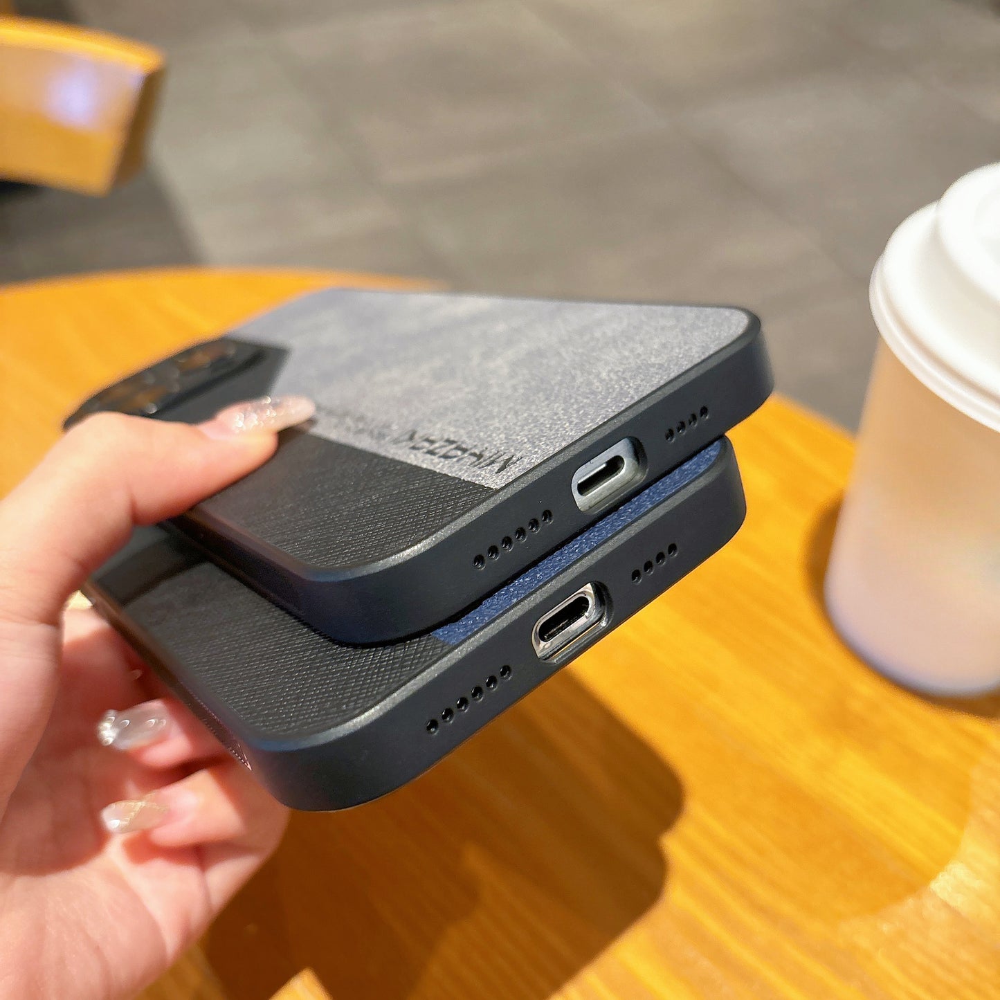 Matte Clashing Colors Case for iPhone