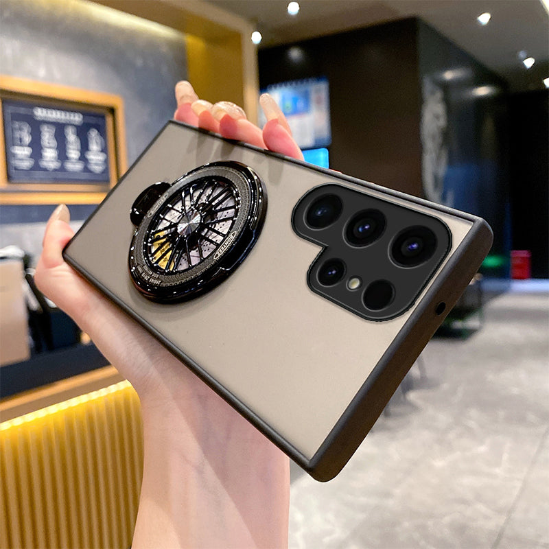 Bracket Matte Hard Case for Samsung Galaxy