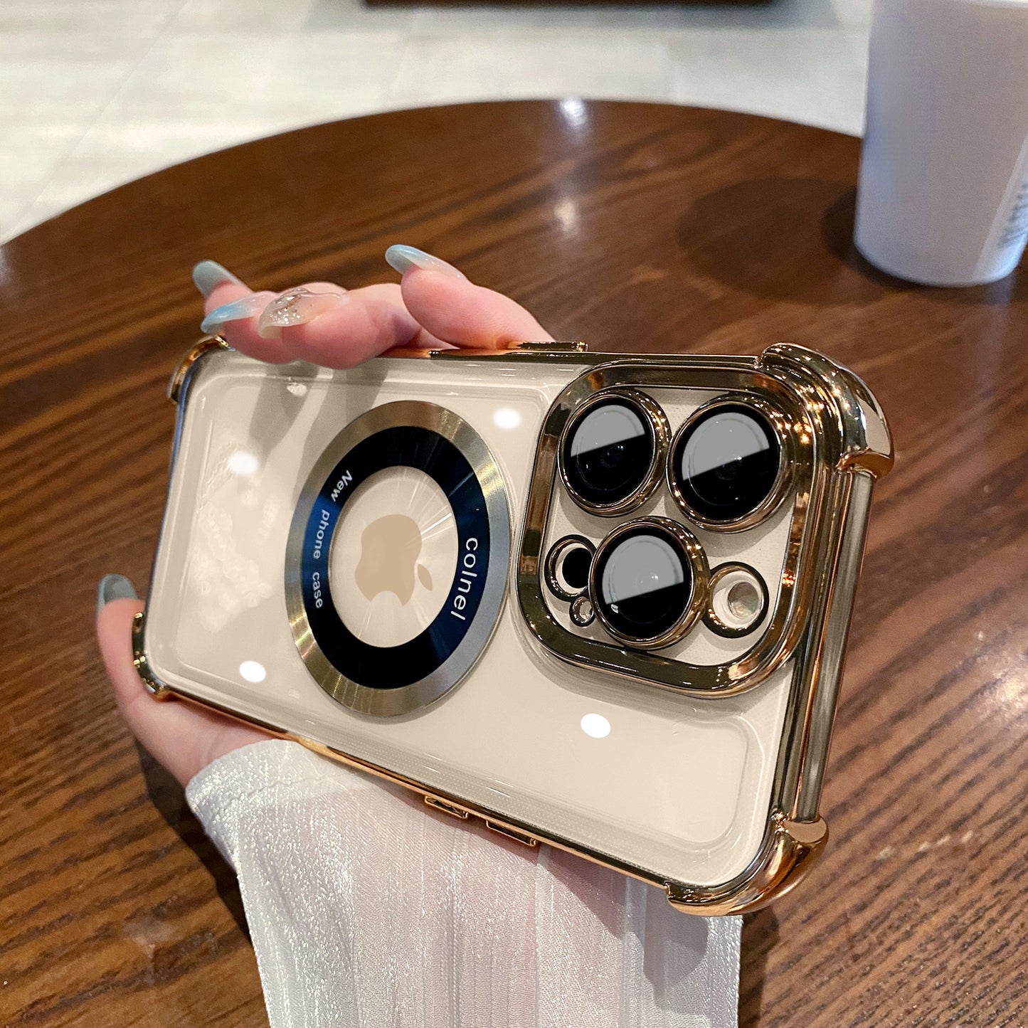 Shockproof Transparent Silicone for iPhone