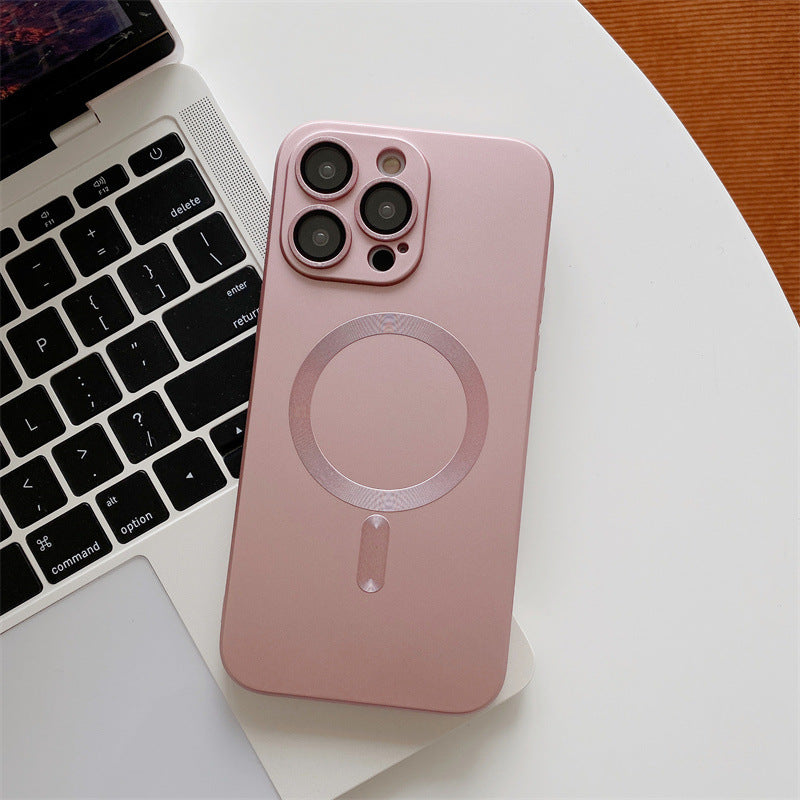 Silicone Shockproof Magnetic Case For iPhone