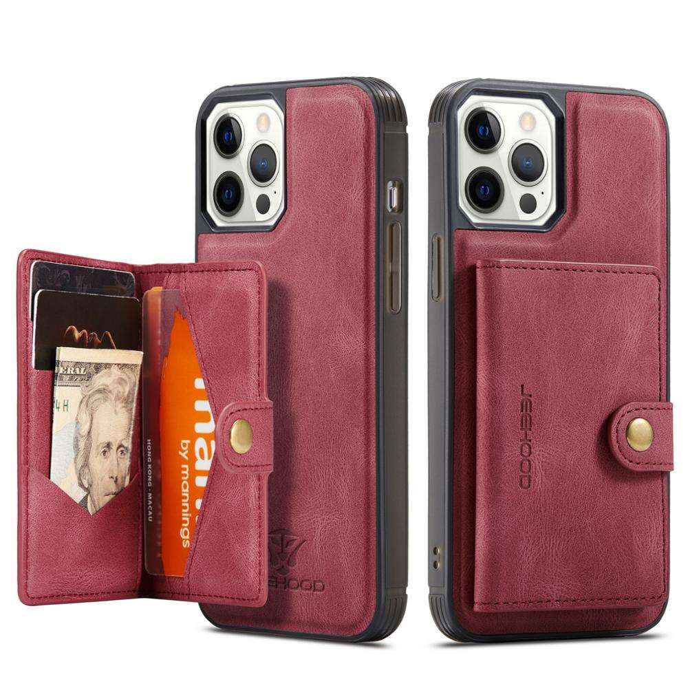Detachable Wallet Leather Case for iPhone