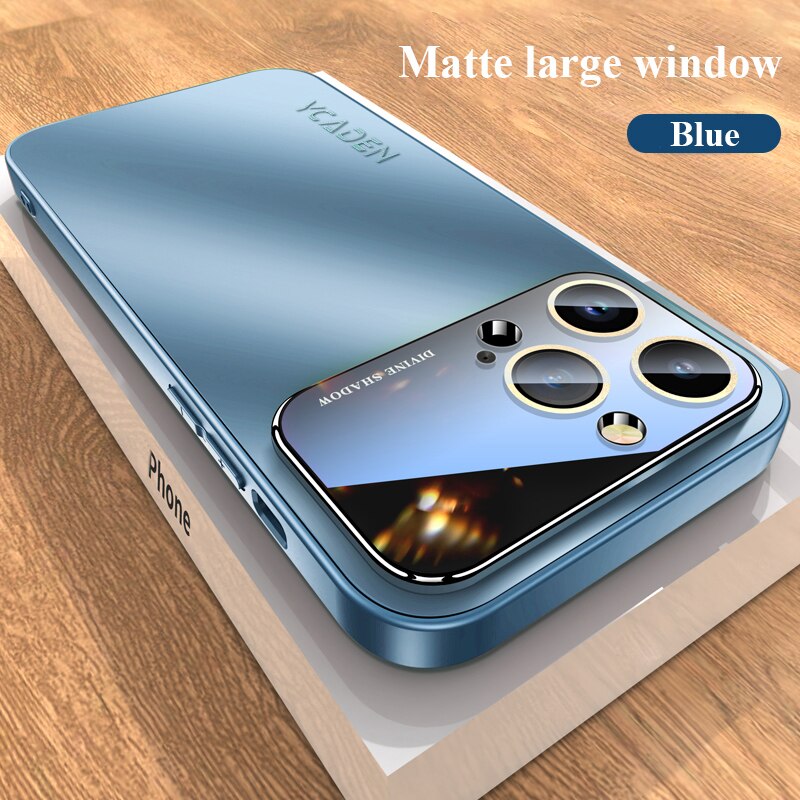 Lens Protection Matte Hard Case for iPhone