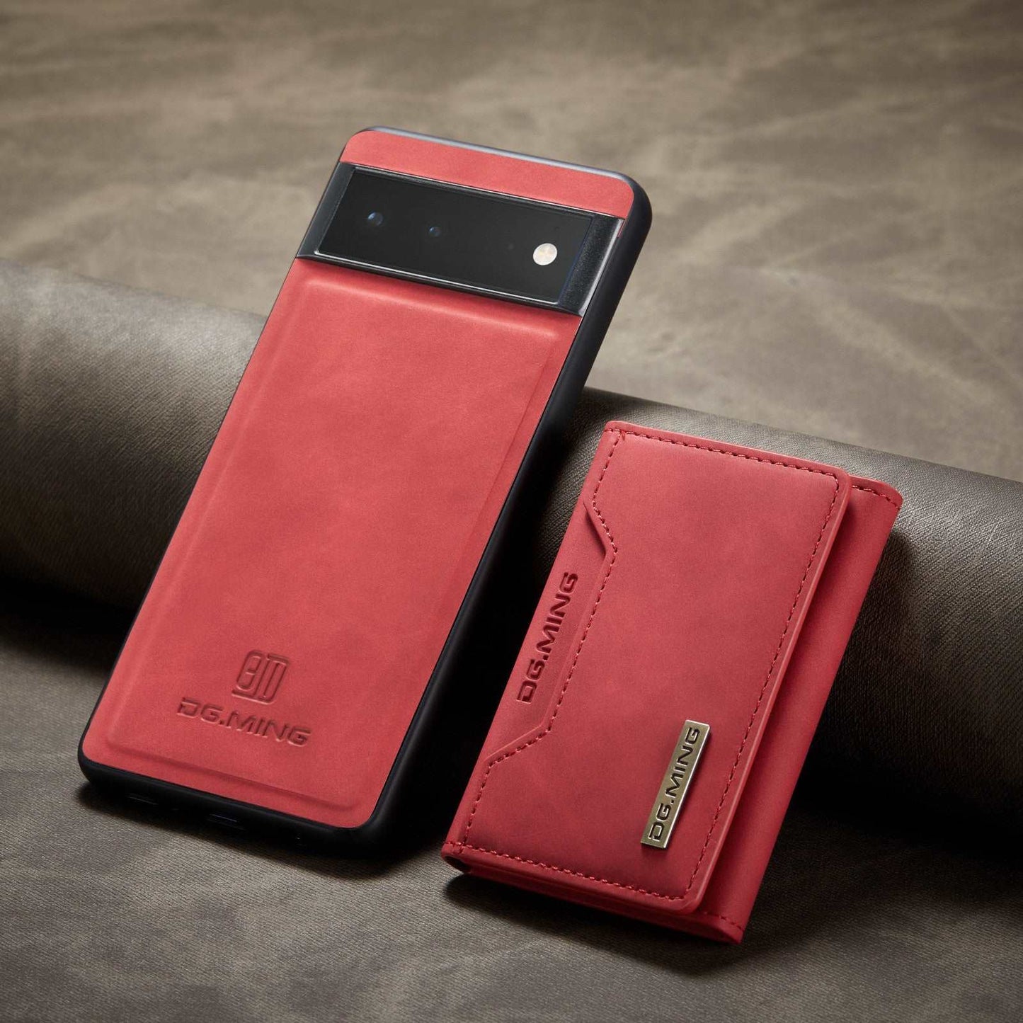 2 in 1 Detachable Leather Wallet Case for Google Pixel