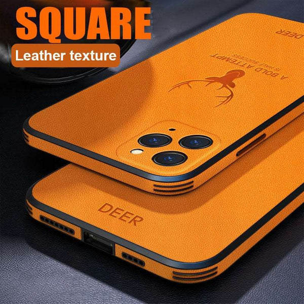 Luxury Leather Square Case