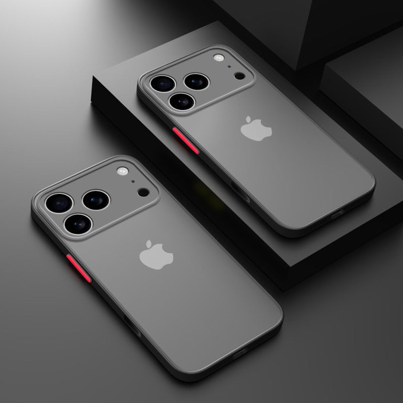 Shockproof Matte Hard Case For iPhone
