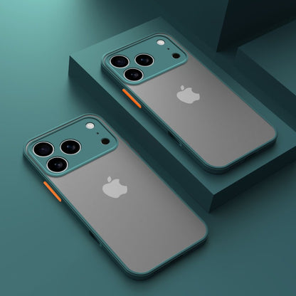 Shockproof Matte Hard Case For iPhone