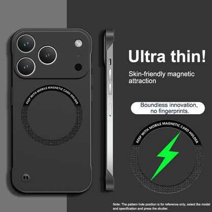 Magnetic Frameless Hard Case For iPhone