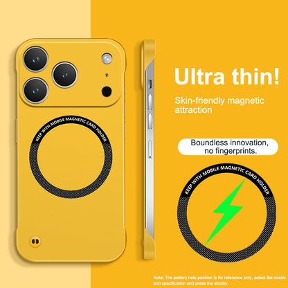 Magnetic Frameless Hard Case For iPhone