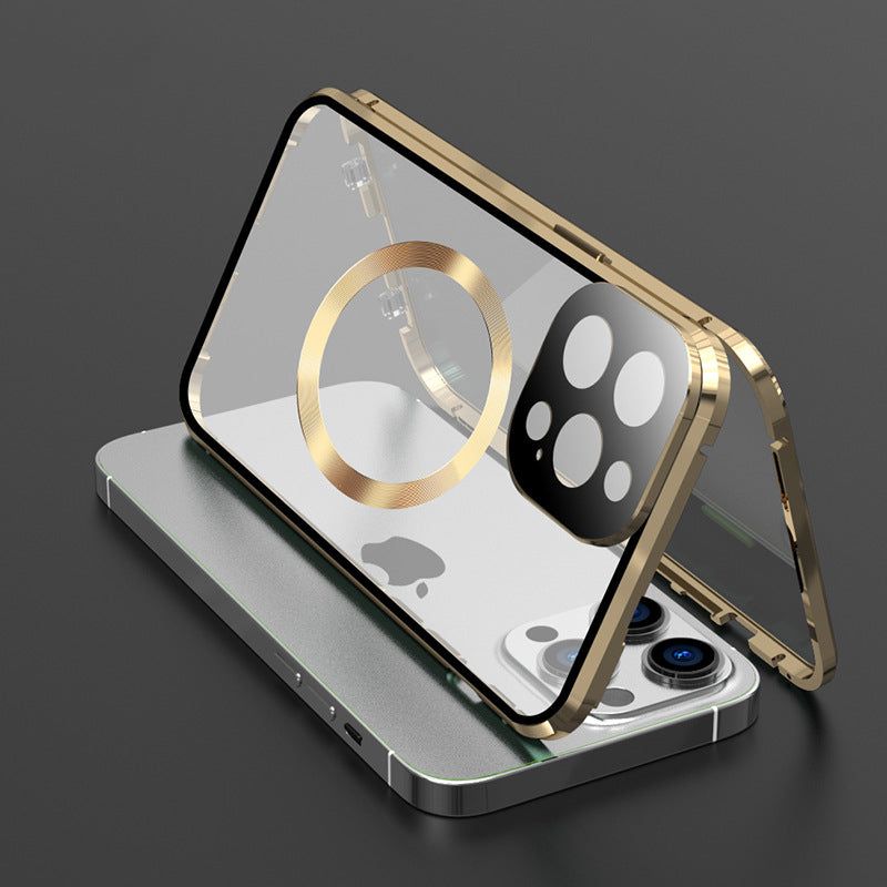 Full Protection Metal Border Case for iPhone