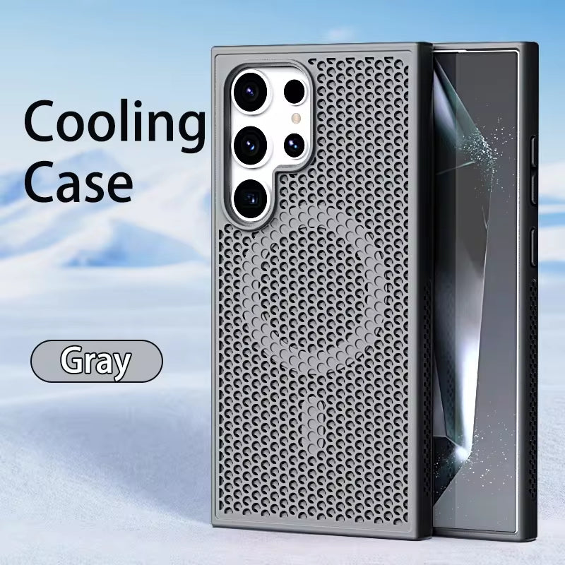 Heat Dissipation Mesh Case For Samsung