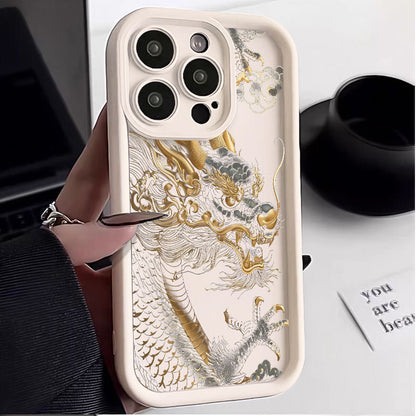 Oriental Dragon Silicone Case for iPhone