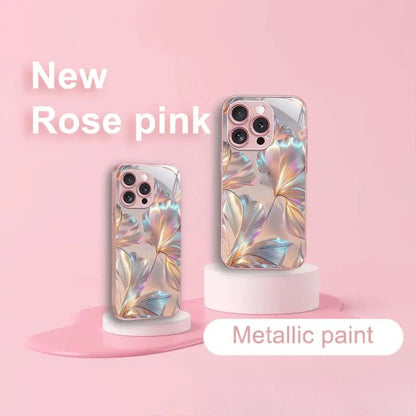 Sparkly Flower Hard Case for iPhone