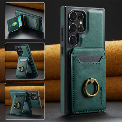 Detachable Magnetic Wallet Case for Samsung Galaxy