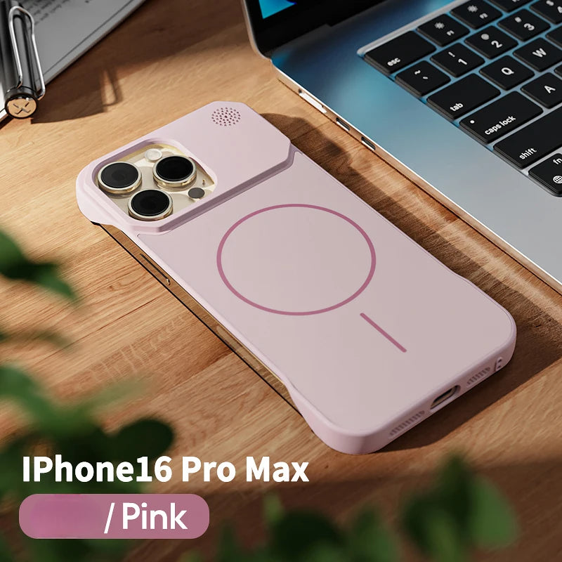 Matte Frameless Aromatherapy Case For iPhone