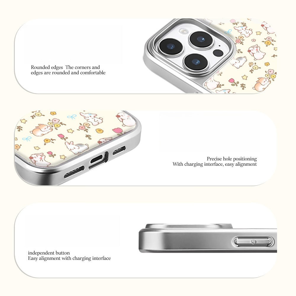 Cute Rabbit Shockproof Case for iPhone