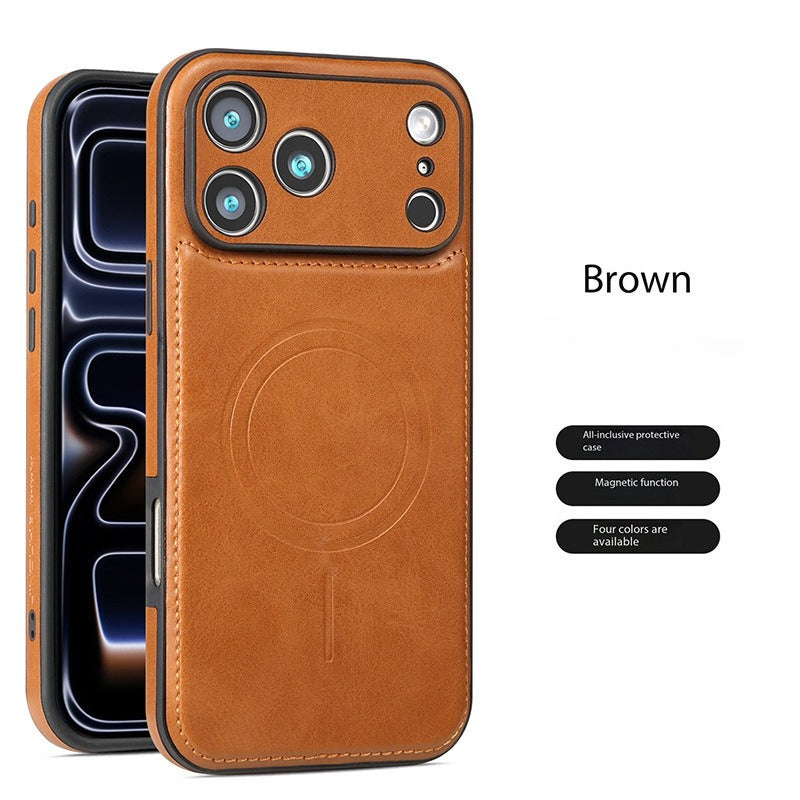 Classic Style Leather Case for iPhone