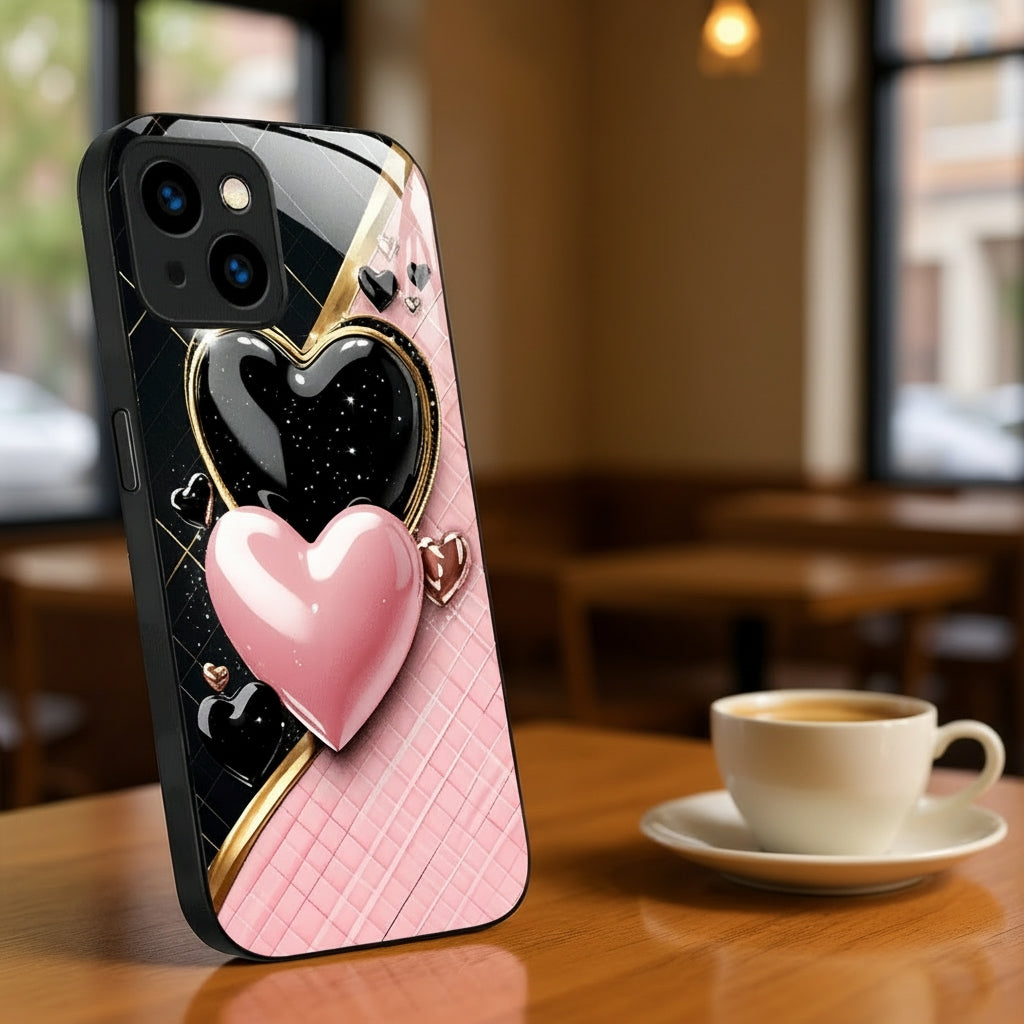 Twin Heart Hard Case for iPhone
