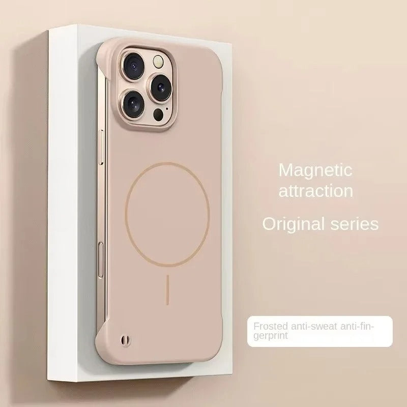 Hard PC Matte Frameless Case for iPhone