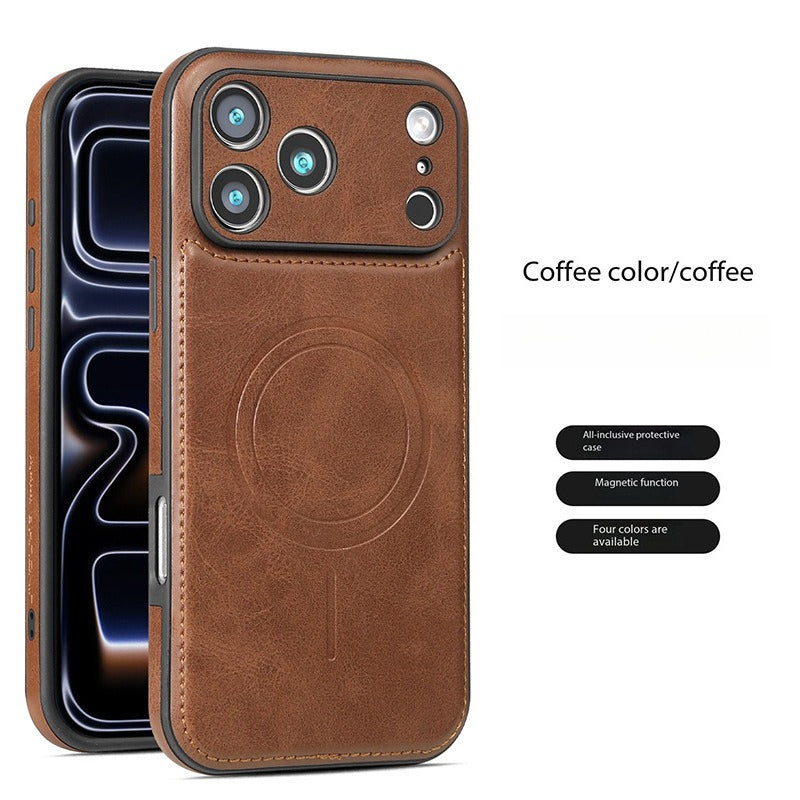 Classic Style Leather Case for iPhone