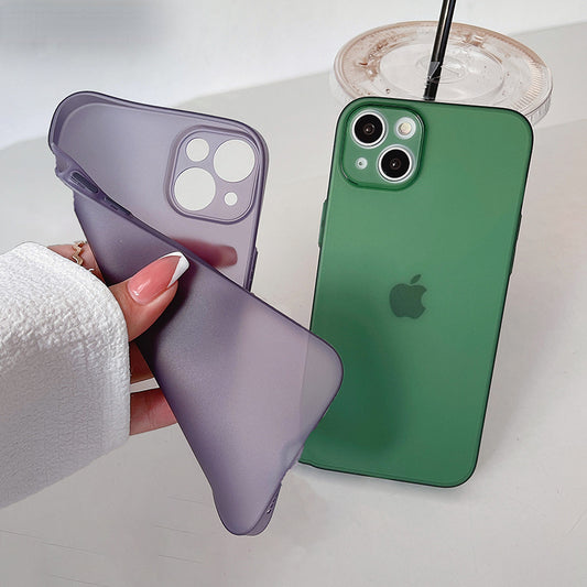 Ultra Thin Soft Clear Matte Case For iPhone