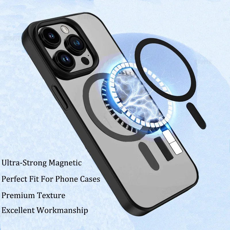 Acrylic Transparent Lens Protect Case For iPhone