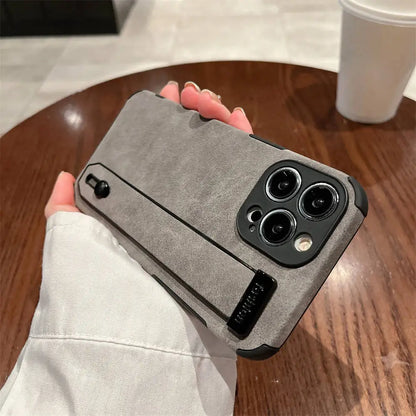 Wrist Strap Shockproof Soft Case For iPhone