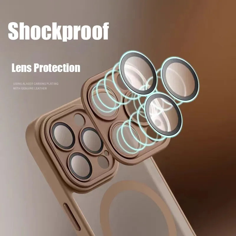 Shockproof Matte Case for iPhone