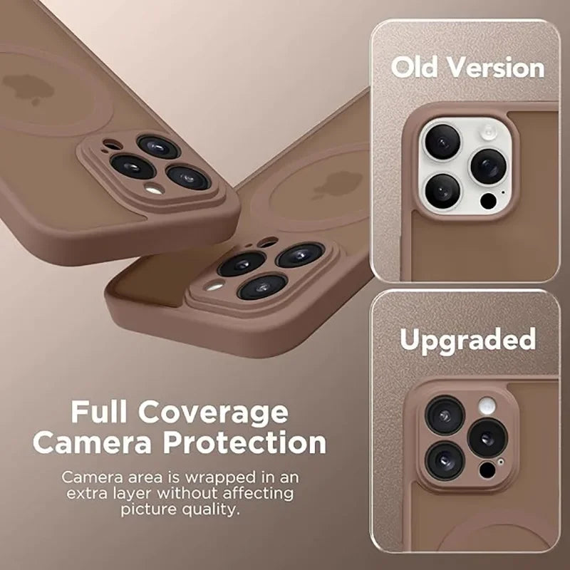 Shockproof Matte Case for iPhone