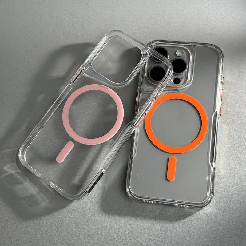 Clear Crystal Anti-fall Hard Case for iPhone