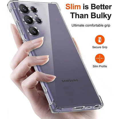 Shockproof Soft Clear Case For Samsung Galaxy