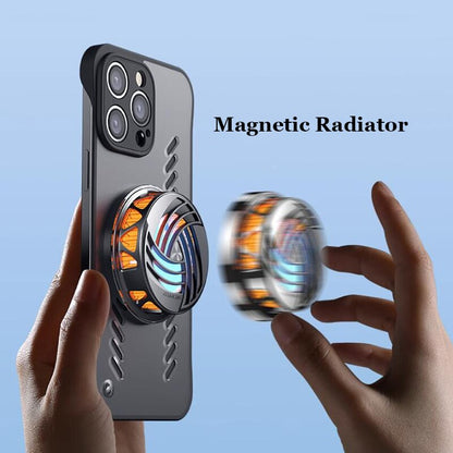 Cooling PC Magnetic Frameless Case For iPhone
