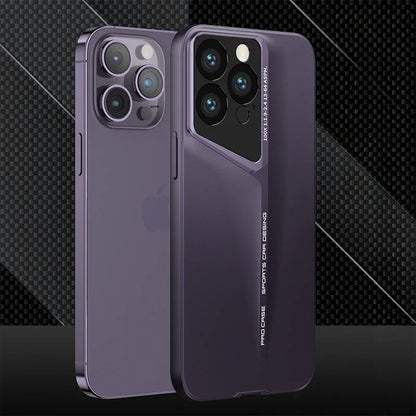 Frosted Shockproof Hard Case for iPhone